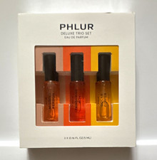 PHLUR Deluxe Trio Set Eau de Parfum Spray Gift Set, Travel Size 3 x 0.16 fl oz picture