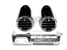 1959-1960 Chevy Impala Dash Air Conditioning AC Vents Set picture
