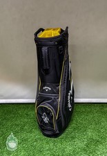 Used Callaway CHEV 14 Way Golf Cart Carry Bag Black/White/Yellow Las Vegas CC picture