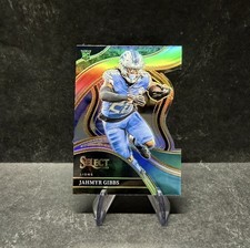 2023 Panini Select Club Level Jahmyr Gibbs #266 Black & Green Prizm Die-Cut (RC) picture