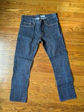 Gustin Raw Selvedge Denim Jeans - Slim - 34 / 30 - USA MADE picture