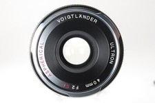 【N MINT+++】Voigtlander Ultron 40mm f/2 SL Aspherical Lens For M42 Mount Lens picture