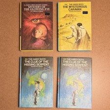 Vintage Hardy Boys Nancy Drew Lot 4 Post Cereal Insert Unread G&D Picture Cover  picture