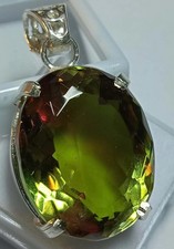 Alexandrite Pendant Oval Cut 60-62 Ct Colour Change Natural Certified Gemstone picture
