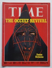 Time Magazine June 19 , 1972 Satan Returns European Edition-Very Rare picture