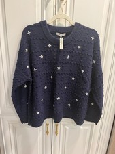 Madewell Navy Cotton Sweater  picture