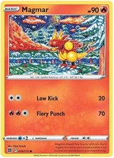 Magmar - 019/172 - Common (Lp) Brilliant Stars - Fire Pokémon picture