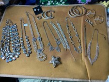 Gorgeous Vintage rhinestone jewelry lot. So pretty and fun picture