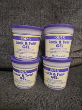 Lot Of 4 Ors Gel Lock & Twist 13oz Jar X 4 Jars picture