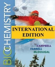 4-7 DAYS DELIVERY- Biochemistry by Farrell, Campbell and McDougal, 9TH INT'L ED. picture