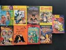 Lot Of 9 Vtg Kids Books 90s Ace Ventura Lizzie McGuire Olsen Twins Sci Fi Teen picture