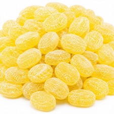 Claeys Sanded Lemon Drops 2 Bulk Bag Old Fashioned Hard Candy Gluten Free picture
