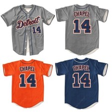 Movie Billy Chapel #14 Jersey Youth/Mens Stitched Custom All Size S-6XL picture