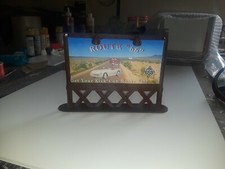 1:24 & 1:25 Brown Billboard Sign G-Scale with changeable picture frame  Diorama picture
