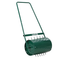 Ga.rvee 23in 2-in-1 Lawn Roller & Spike Aerator 13 Gal Steel Drum picture