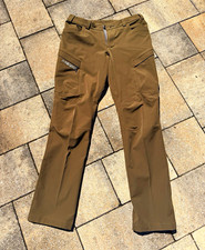 KUIU Attack Men's Pants Size 36 Tall Brown Solid Nylon Belt Loops picture