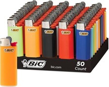 BIC Classic Mini Pocket Lighter, 50 Pack picture