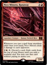 NICO MINORU, RUNAWAY 700 MYTHIC COMMANDER: MARVEL SUPER HEROES NM picture