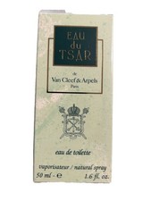 Vintage Van Cleef & Arpels EAU du TSAR 1.6 Fl. Oz. Eau de Toilette. New/ Sealed picture