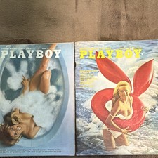 Vintage Playboy Lot April 1971 (Chris Cranston) & August 1972 (Linda Summers) picture