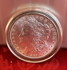 Beautiful 1889 Morgan Silver Dollar AU - Valuable Addition to Any Collection picture