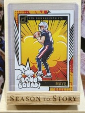 2024 Panini Donruss - Bomb Squad Drake Maye #28 Rookie Insert (RC) picture