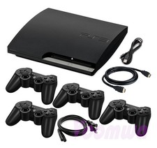 Sony PlayStation 3 Console PS3 Slim + 120GB 160GB 320GB 500GB + USA picture