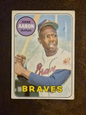 1969 Topps Hank Aaron #100 picture