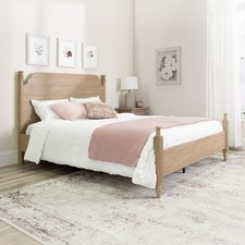 My Texas House Monroe Queen Bed, Brushed Oak Finish picture