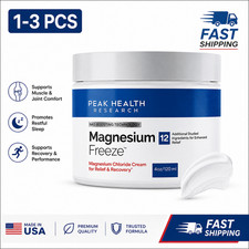 Magnesium Freeze Topical Magnesium Cream with Niacinamide For Joints Low Back US picture
