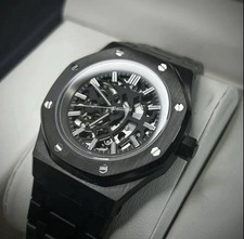 Custom 41mm BK “RO” Style Skeleton Mod w/ NH70 Automatic picture