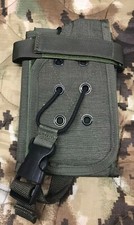 PARACLETE  Universal Radio Pouch Large Pre MSA Smoke Green MOLLE NOS picture