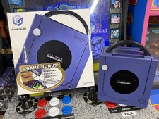 2003 Nintendo Gamecube Indigo Zelda Wind Waker Ocarina Console Box Variant RARE picture