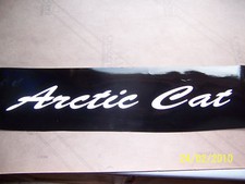 Vintage Arctic Cat Replacement Hood Sticker (New Vinyl) picture