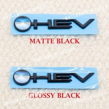 For Rav4 Highlander Camry Prius HEV Emblem Rear Trunk Sticker Replacement Badge picture
