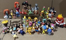 Huge Disney Figures Lot 40+ Princess Villains Classic Characters Toy Bundle picture