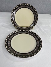 Pendleton Jacquard Collection Spider Rock 8 Inch Salad Accent Plates Set Of 2 picture