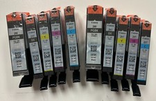 TWO FULL SETS OEM Canon Genuine Ink Cartridge 280/281 Series BRAND NEW picture