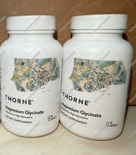 2 bottles-THORNE Magnesium Glycinate Restful Sleep & Muscle Relaxation picture