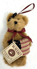 Boyds The Head Bean Collection H.B.'s Heirloom Series Tess Patriotic Plush Bear picture