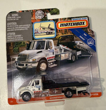2019 Matchbox Working Rigs International Durastar 4400 Flatbed Truck GPJ00 NEW picture