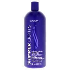 Shimmer Lights Blonde and Silver Shampoo by Clairol for Unisex - 31.5 oz Shampoo picture