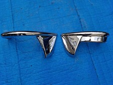 1955 Chevy Accessory Bumper Guards LH Pair NOS picture