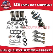 3TNV70 3TNV70-AJUV Crankshaft Overhaul Rebuild Kit Rod For Yanmar Engine Repair picture