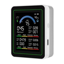 Indoor Air Quality Meter, 10-in-1 Air Quality Monitor for Home Use picture