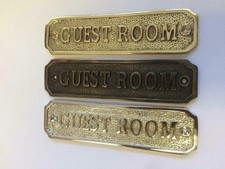 Customized Cast brass custom door signs - Personalized plaques - Outdoor plaques picture