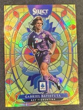 2025-26 Select Serie A #20 Gabriel Batistuta Fiorentina Stained Glass Argentina picture