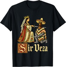 Sir Veza Knight Pun Meme Funny Humor Unisex Cotton T-Shirt, G5000 picture
