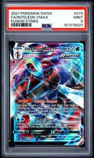 Inteleon Vmax 079/264 Fusion Strike Pokemon PSA 9 picture