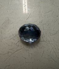 Royal Blue Sapphire 35.60 Ct Oval Cut Natural Unheated Certified Gem picture